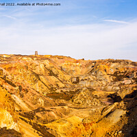 Buy canvas prints of Parys Mountain Copper Mine Anglesey by Pearl Bucknall