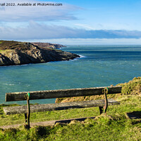 Buy canvas prints of View from Point Lynas on Anglesey Coast Wales by Pearl Bucknall