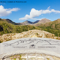 Buy canvas prints of Snowdon from Nant Gwynant Viewpoint in Snowdonia W by Pearl Bucknall
