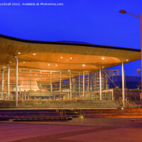 Buy canvas prints of Welsh National Assembly Government Cardiff by Pearl Bucknall