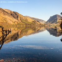 Buy canvas prints of Buttermere Lake District England Outdoors by Pearl Bucknall