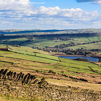 Buy canvas prints of Countryside Landscape Peak District Yorkshire by Pearl Bucknall