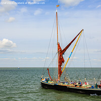 Buy canvas prints of Sailing from Whitstable Kent by Pearl Bucknall