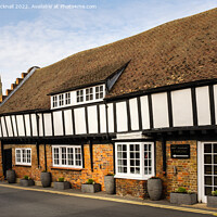 Buy canvas prints of English Architecture Timbered Building England by Pearl Bucknall