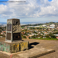 Buy canvas prints of Mount Eden Auckland New Zealand by Pearl Bucknall