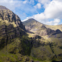 Buy canvas prints of Carrauntoohil and Beenkeragh MacGillycuddy Reeks I by Pearl Bucknall