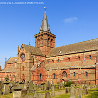 Buy canvas prints of St Magnus Cathedral, Kirkwall, Orkney Isles by Pearl Bucknall