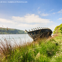Buy canvas prints of Traeth Dulas Shipwreck Anglesey by Pearl Bucknall