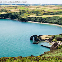 Buy canvas prints of Anglesey Coast at Porth Wen by Pearl Bucknall