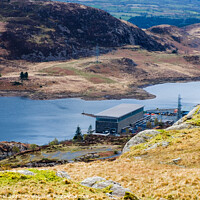 Buy canvas prints of Ffestiniog Power Station Snowdonia Wales by Pearl Bucknall
