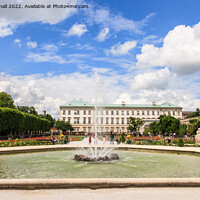 Buy canvas prints of Mirabell Palace Gardens Salzburg Austria by Pearl Bucknall