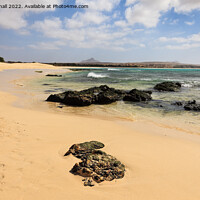 Buy canvas prints of Boa Vista Beach Cape Verde by Pearl Bucknall