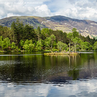 Buy canvas prints of Glencoe Lochan Reflections Scotland by Pearl Bucknall