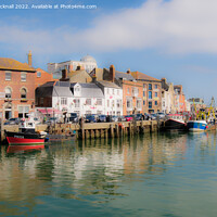 Buy canvas prints of Dreamy Weymouth Harbour Dorset by Pearl Bucknall