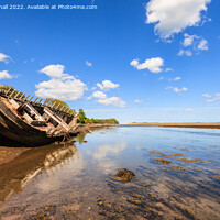 Buy canvas prints of Ship Wrecks in Traeth Dulas Anglesey by Pearl Bucknall