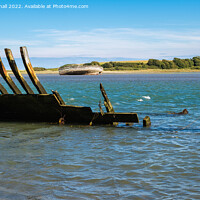 Buy canvas prints of Shipwrecks in Traeth Dulas Anglesey by Pearl Bucknall