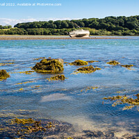 Buy canvas prints of Dulas Bay Anglesey Coast Seascape by Pearl Bucknall
