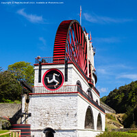 Buy canvas prints of Great Laxey Wheel Isle of Man by Pearl Bucknall