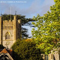 Buy canvas prints of Hambledon Village Church Buckinghamshire by Pearl Bucknall