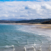 Buy canvas prints of Benllech Beach Anglesey Wales Coast by Pearl Bucknall