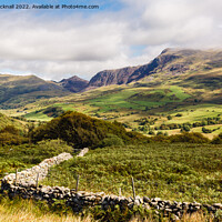Buy canvas prints of Cwm Pennant Valley Snowdonia Landscape by Pearl Bucknall