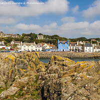 Buy canvas prints of Portpatrick in Dumfries and Galloway by Pearl Bucknall
