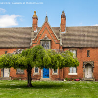 Buy canvas prints of Almshouses in Spalding Lincolnshire by Pearl Bucknall