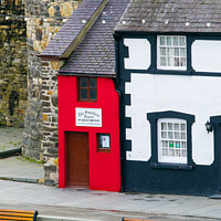 Buy canvas prints of Smallest House Conwy Quay Wales by Pearl Bucknall
