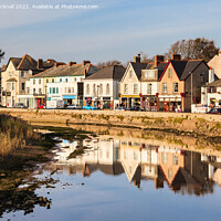 Buy canvas prints of River Neet Reflections Bude Cornwall by Pearl Bucknall