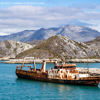 Buy canvas prints of Ship Wreck Greenland Coast by Pearl Bucknall