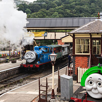 Buy canvas prints of Thomas the Tank Engine and Friends by Pearl Bucknall