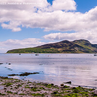 Buy canvas prints of Holy Isle Arran Island Scotland Panorama by Pearl Bucknall
