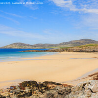 Buy canvas prints of Beautiful Beach Harris Outer Hebrides Scotland by Pearl Bucknall