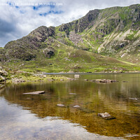Buy canvas prints of Moel Siabod Mountain Snowdonia Wales Outdoor by Pearl Bucknall
