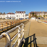 Buy canvas prints of Beaumaris Pier Anglesey by Pearl Bucknall
