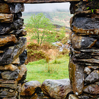 Buy canvas prints of View Through a Window by Pearl Bucknall