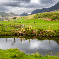 Buy canvas prints of Cwm Pennant Valley Snowdonia Landscape by Pearl Bucknall