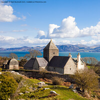 Buy canvas prints of Penmon Priory Isle of Anglesey Square by Pearl Bucknall