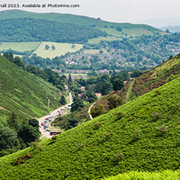 Buy canvas prints of Long Mynd and Carding Mill Valley Shropshire by Pearl Bucknall