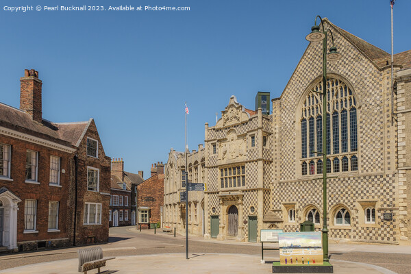 Old Kings Lynn Guildhall and Museum Picture Board by Pearl Bucknall
