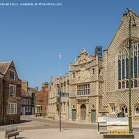 Buy canvas prints of Old Kings Lynn Guildhall and Museum by Pearl Bucknall