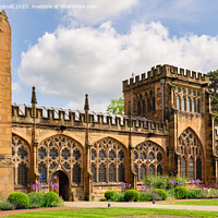 Buy canvas prints of Hereford Cathedral Herefordshire by Pearl Bucknall