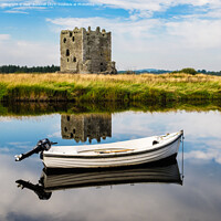 Buy canvas prints of Threave Castle Across River Dee Dumfries and Gallo by Pearl Bucknall