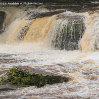 Buy canvas prints of Aysgarth Falls on River Ure in Wensleydale Yorkshi by Pearl Bucknall