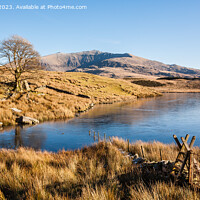 Buy canvas prints of Snowdonia Lakes and Mountains by Pearl Bucknall