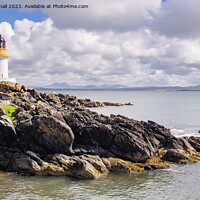 Buy canvas prints of Loch Indaal Lighthouse on Islay Scotland by Pearl Bucknall