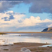 Buy canvas prints of Tranquil Red Wharf Bay Anglesey Coast by Pearl Bucknall