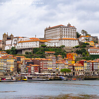 Buy canvas prints of Douro River Porto Portugal by Pearl Bucknall