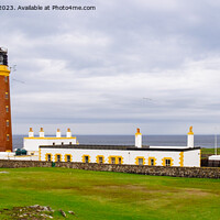 Buy canvas prints of Butt of Lewis Lighthouse Hebrides by Pearl Bucknall