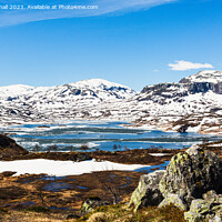 Buy canvas prints of Hardanger landscape Norway by Pearl Bucknall